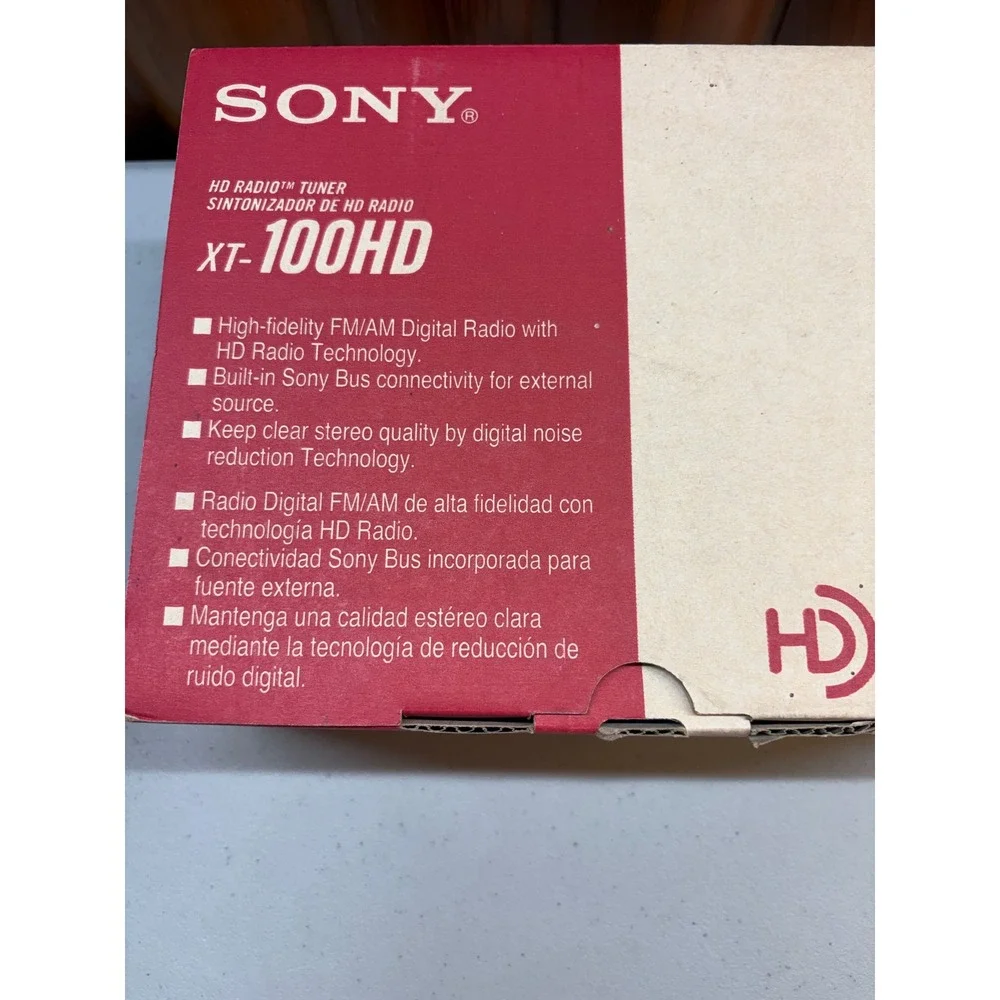 Sony XT-100HD HD Radio Tuner For Select Sony HD Ready Car Stereos Headunits